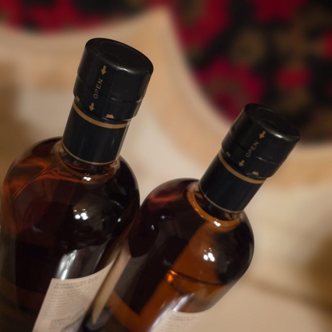 (入手困難) [ NIKKA ] 竹鶴 ピュアモルトウイスキー(新品) ２本 !