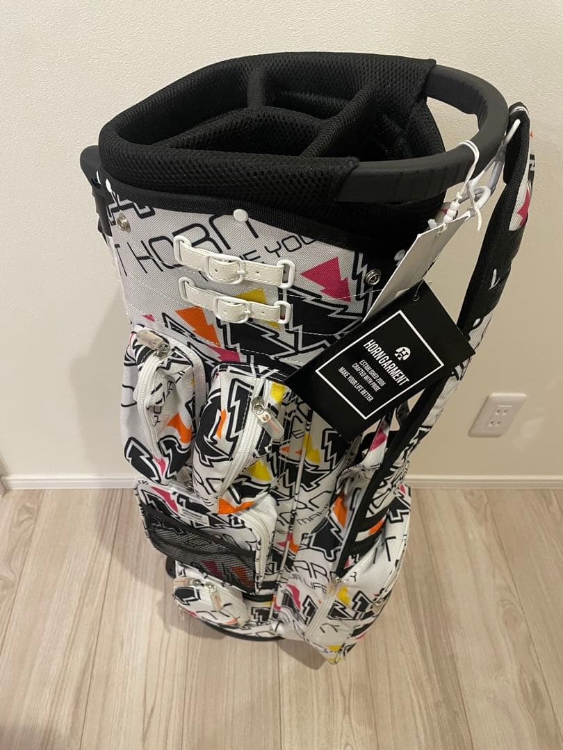 新品　HORN GMT ホーン ガーメント ホワイト　キャディバッグ