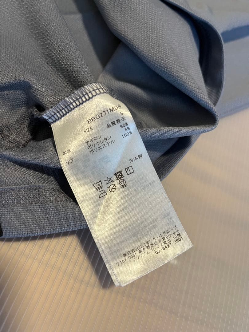 【S】BRIEFING GOLF ベーシック長袖ポロ