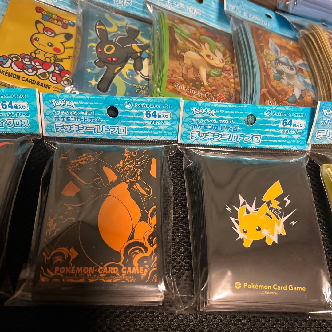 ポケカ　デッキケース　10個　デッキシールド　26個　計36個