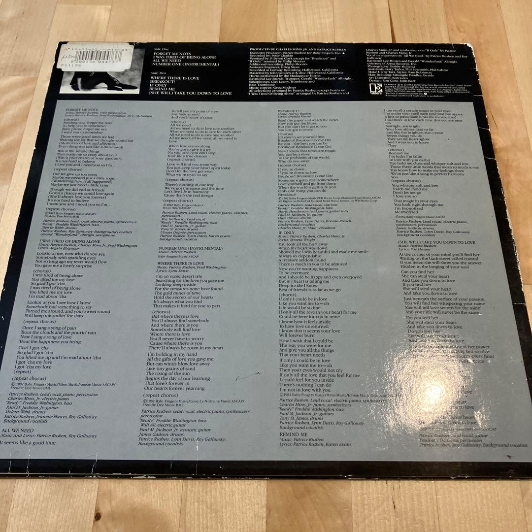 洋楽 Patrice Rushen - Straight from the Heart