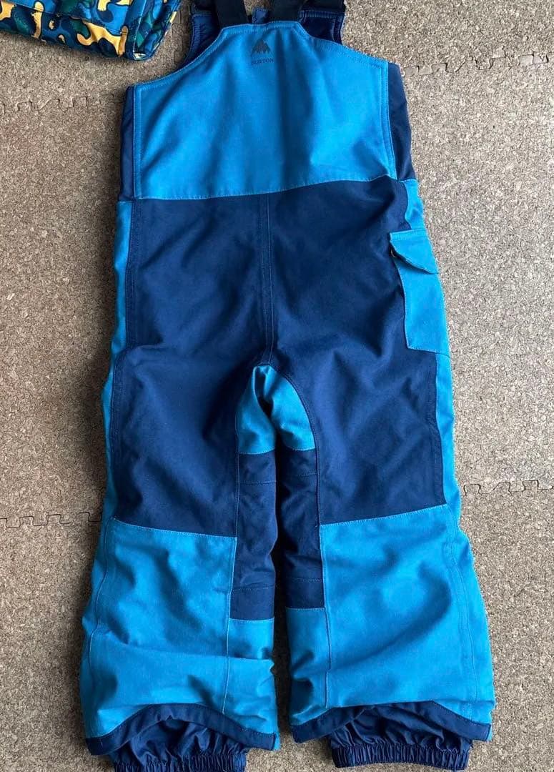 バートン　キッズ　スノージャケット&ビブパンツ　110-120 上下