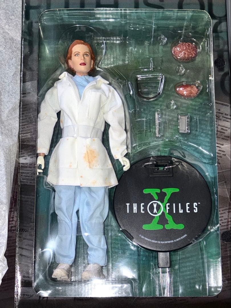 SIDESHOW 1/6 X-FILES F.モルダー，D.スカリー セット