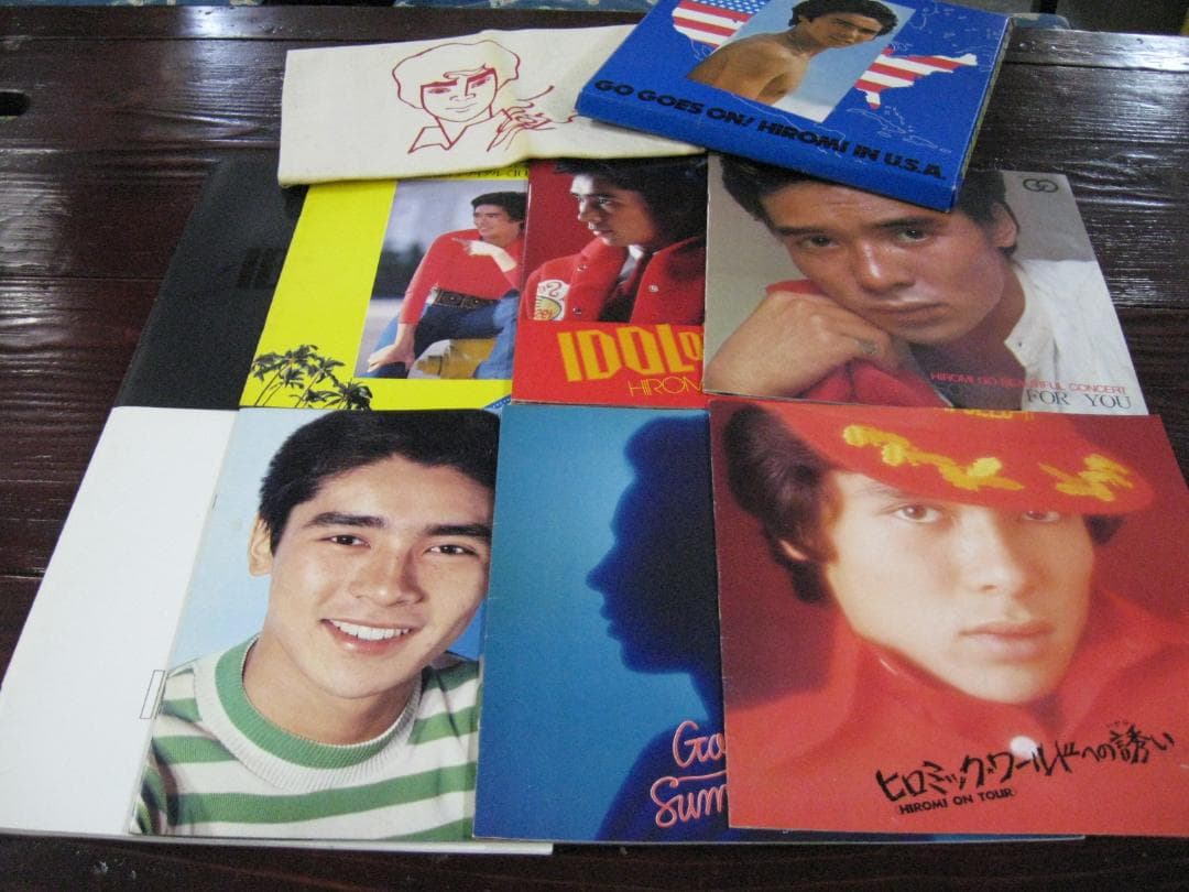 郷ひろみ　HIROMI IN U.S.Aコンサートパンフ・オリジナルバッグセット