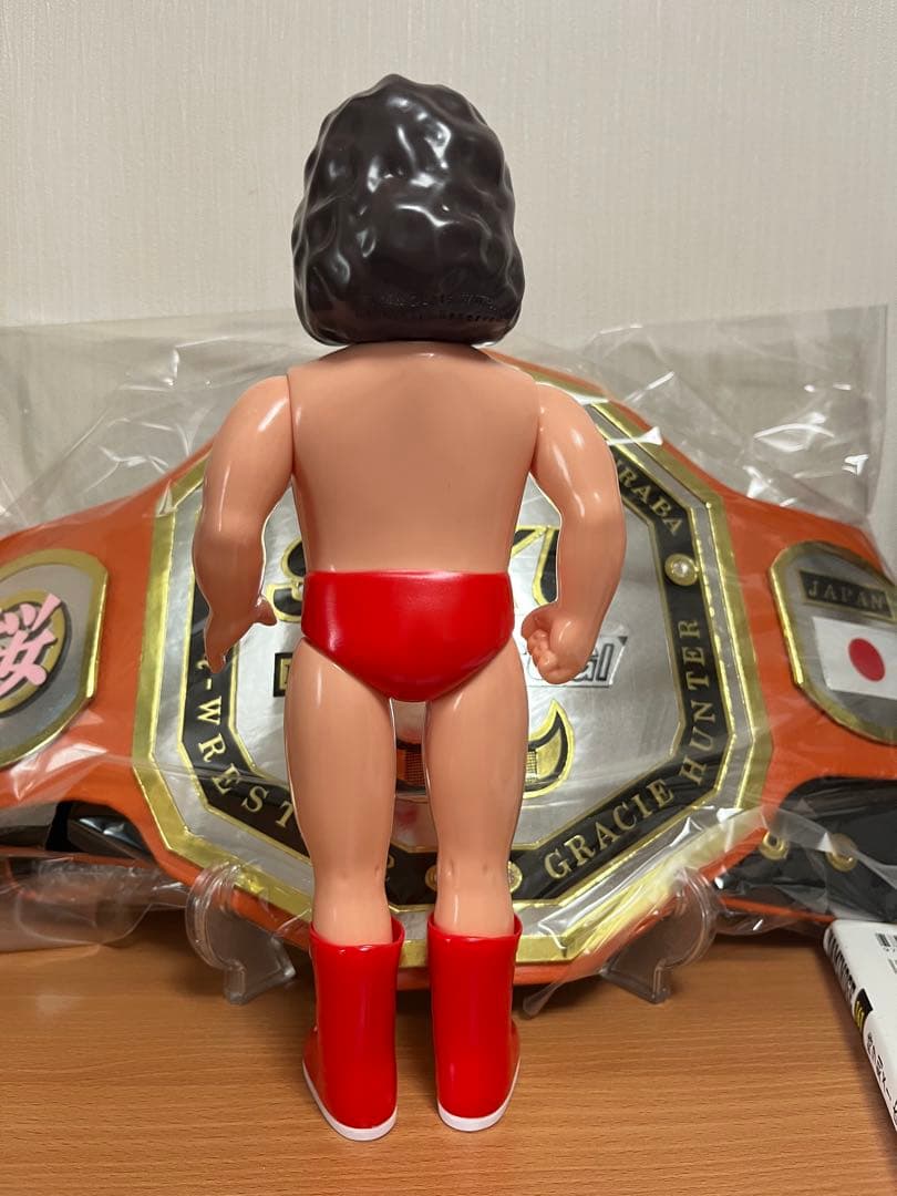 メディコムトイ　ソフビファイティングシリーズ　アンドレ・ザ・ジャイアント　ソフビ