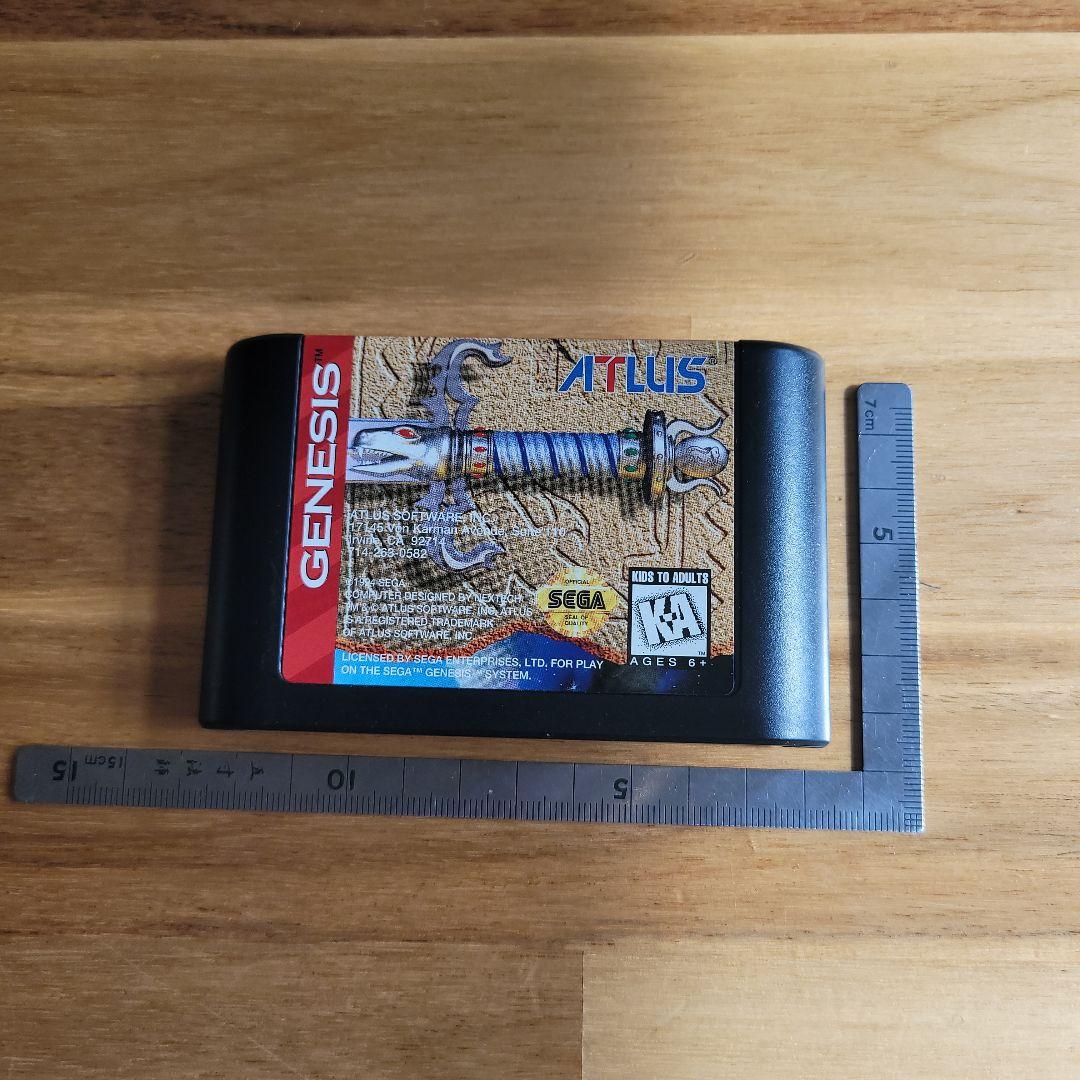 Crusader of Centy SEGA ゲームカートリッジ