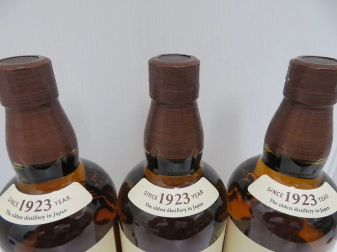 山崎 シングルモルトウイスキー 750ml 3本セット