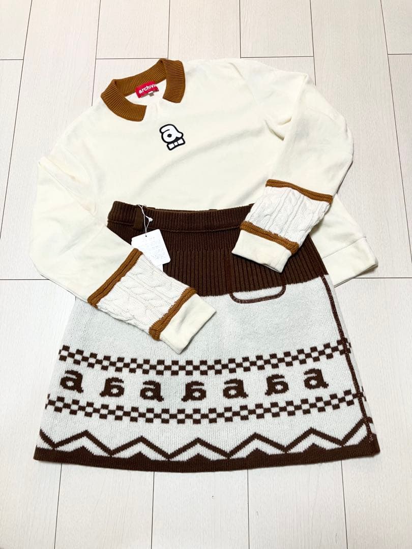 (美品・新品)アルチビオ プルオーバー・リバーシブルスカート サイズ36