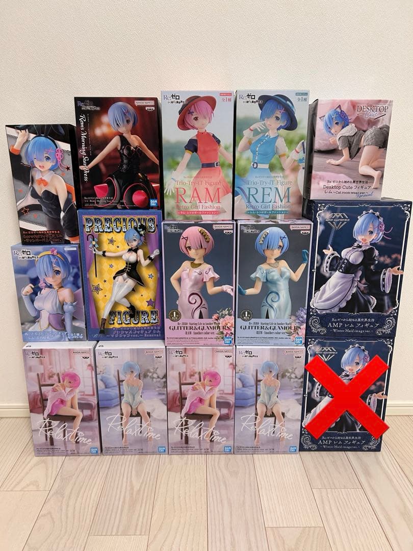 Re:ゼロから始める異世界生活 フィギュア 14体セット