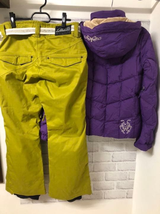 女性用◆高機能◆ダウン◆RIDE◆ESTIVO◆付属品3点&スノーボードセット