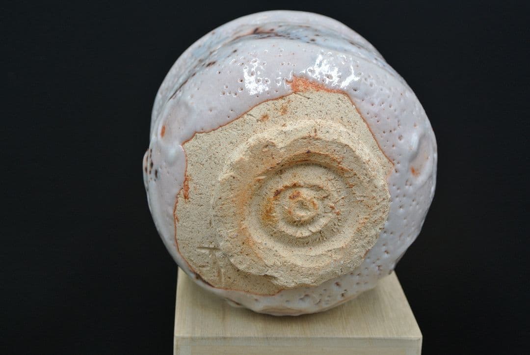 志野焼　抹茶碗