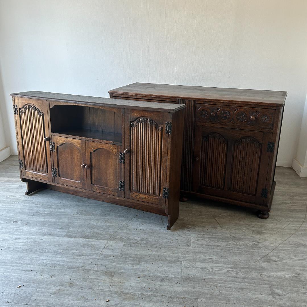 イギリス アンティーク家具 ドレッサー カップボード 1930年頃 784A