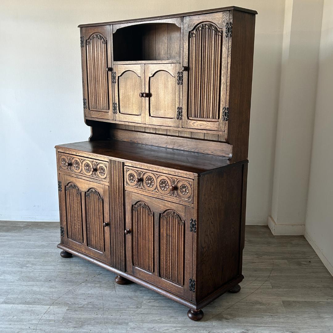 イギリス アンティーク家具 ドレッサー カップボード 1930年頃 784A