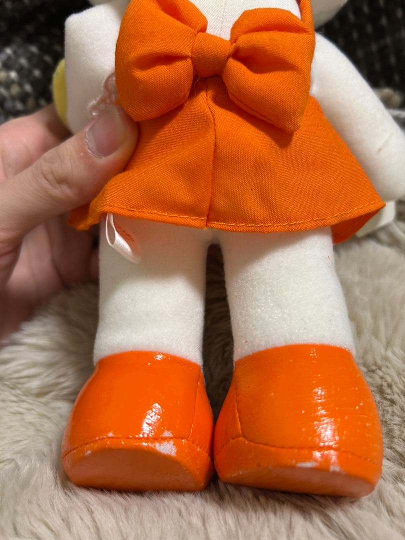 超激レア☆足長キティ☆ウェイトレスコスチュームぬいぐるみ　2003年　非売品