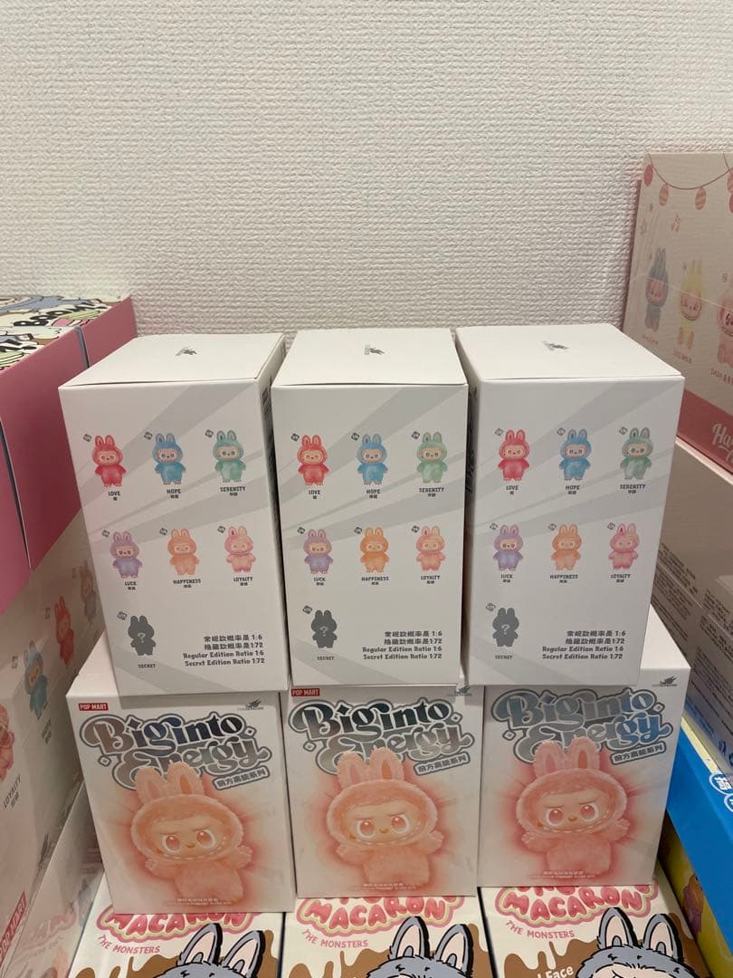 【正規品・未開封】LABUBU ラブブ らぶぶ ぬいぐるみ 6箱