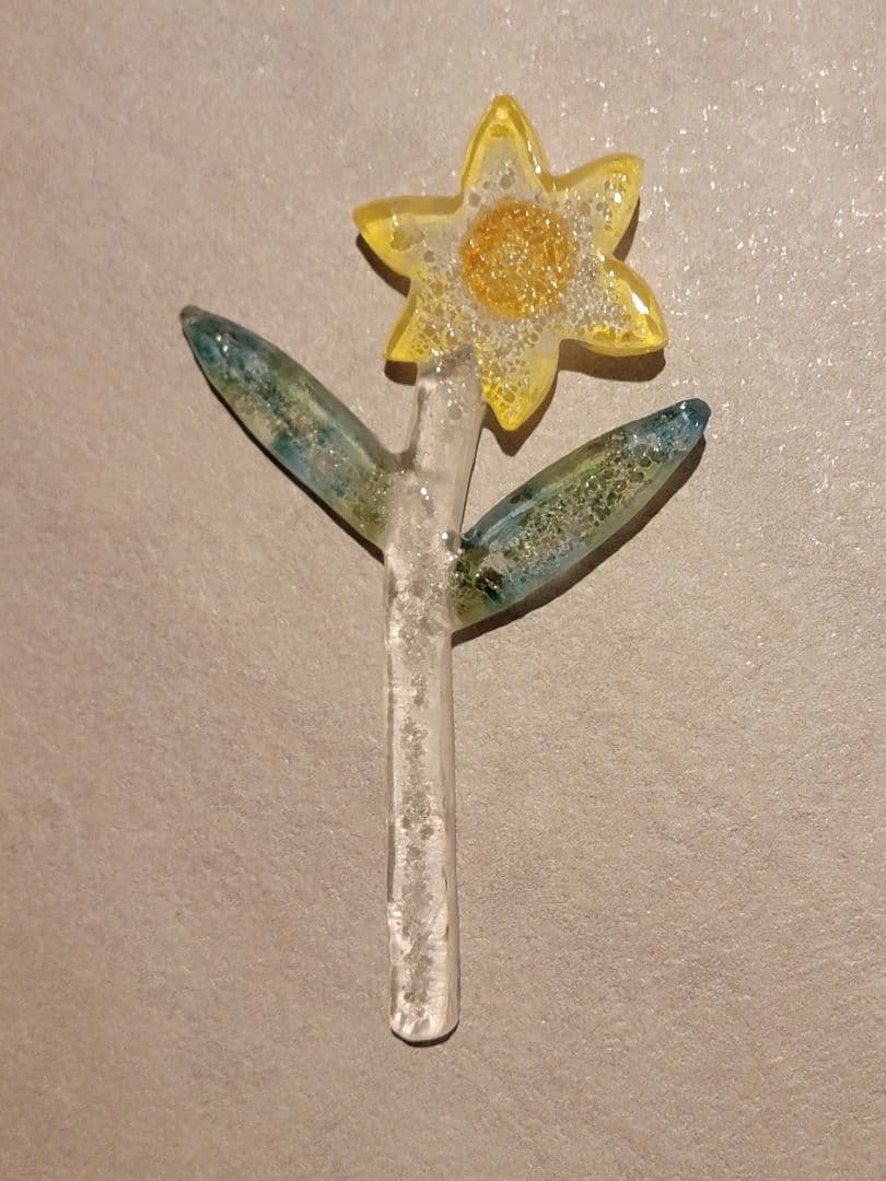 安達知江さん作　切り花