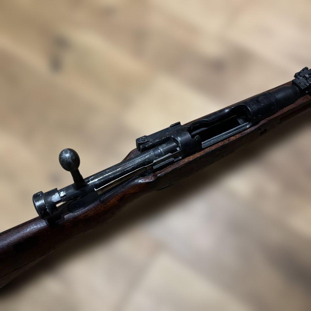 中田商店、タナカ製？九九式短小銃　実物ストック　銃剣付き　警察予備隊