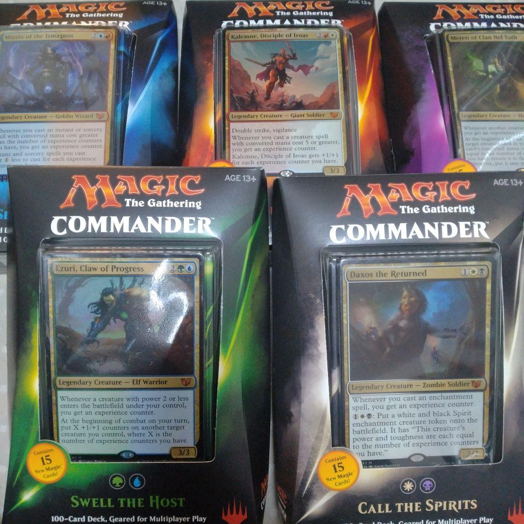 MTG　統率者2015 5種類セット　未開封