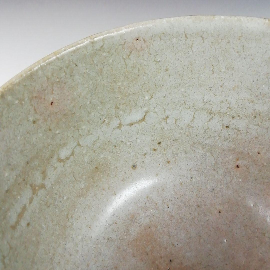 Ｔ８２６　茶碗　『灰釉　老松』『杣山契月 造』　共箱　抹茶碗　茶道具