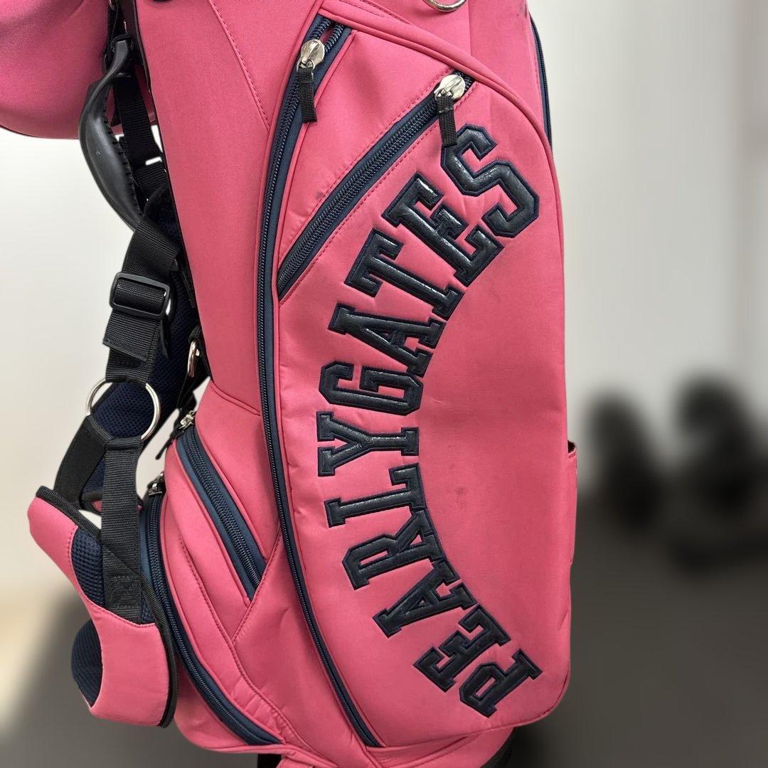 パーリーゲイツ スタンド式キャディバック ピンク