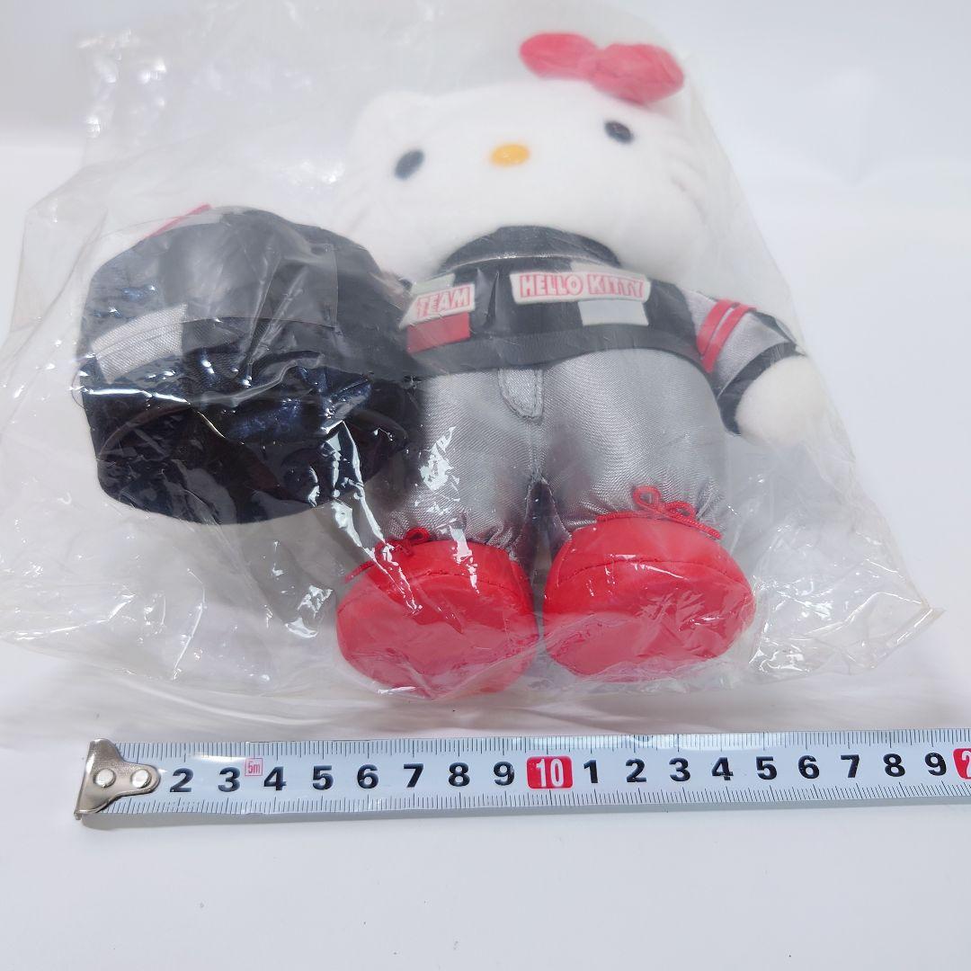 ハローキティ　バイクレーサー　ぬいぐるみ　モーターショー　モーターサイクルショー