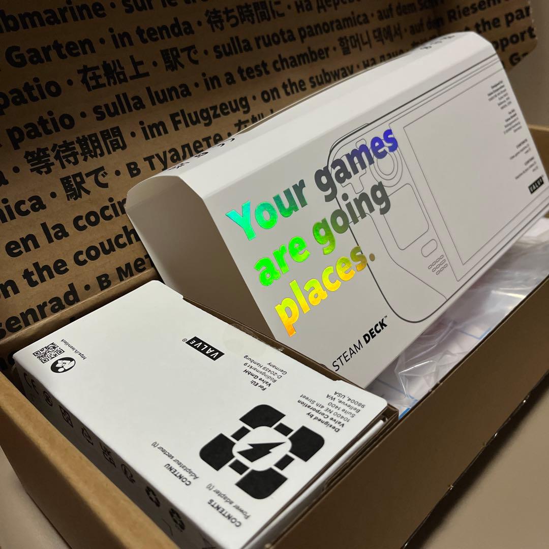 その他 Steam Deck 64GB + 512GB SD