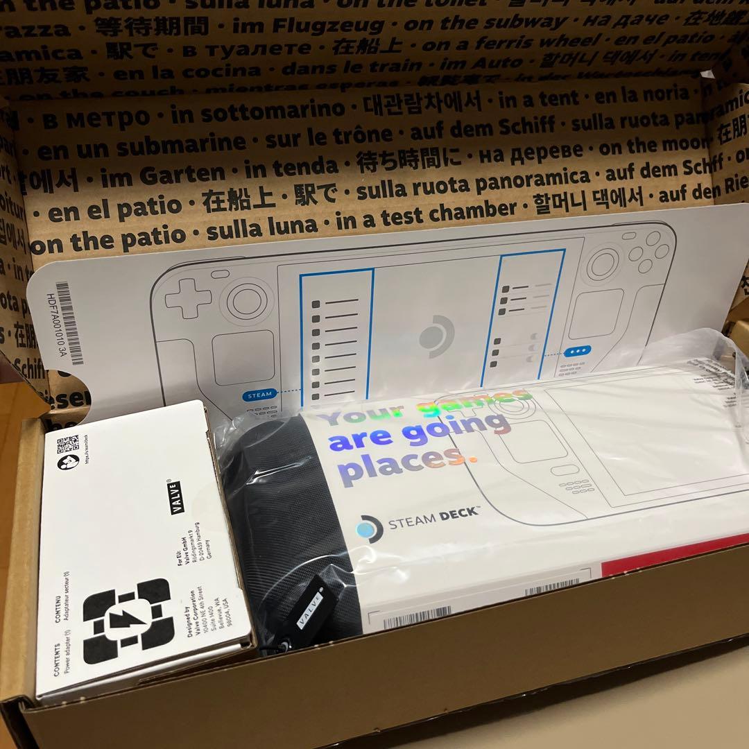 その他 Steam Deck 64GB + 512GB SD