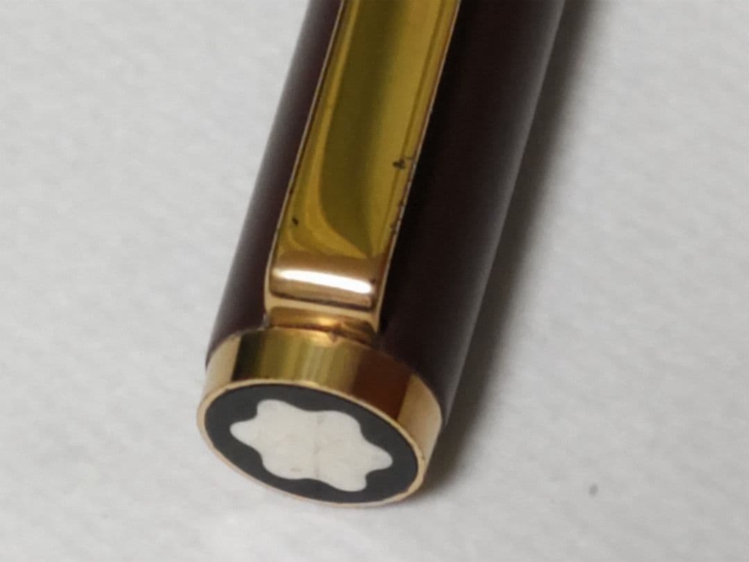 最終値下げ！＜おまけ2点付き＞モンブラン144ボルドーEFに中字Mと純正インク