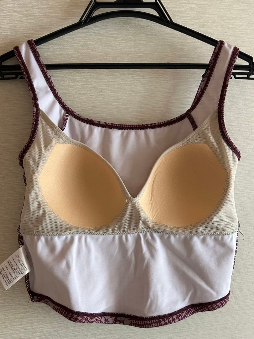 SUKALA チェッククロスレギンス チェックビスチェ Sサイズ 上下セット