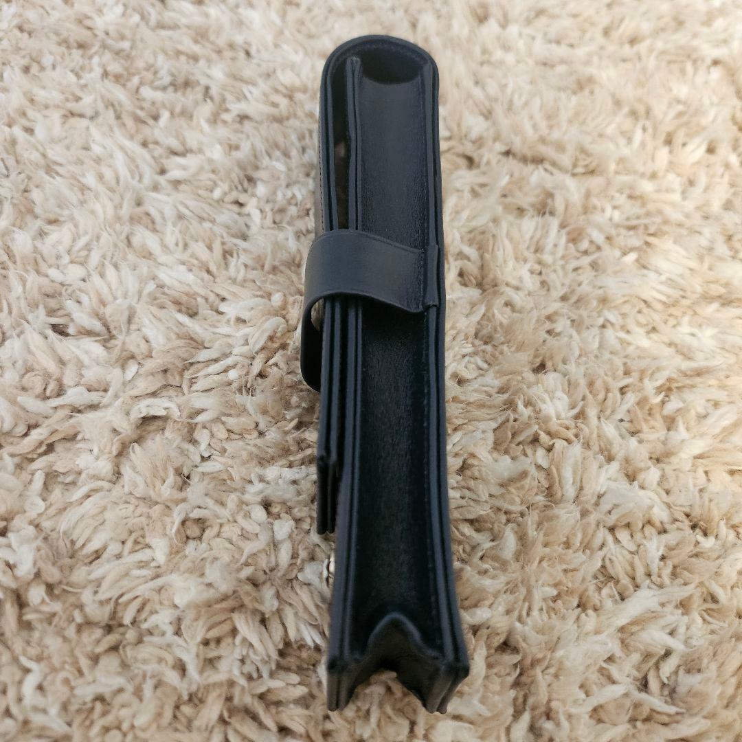 Montblanc マイスターシュテュック 1本差 ペンポーチ ネイビー