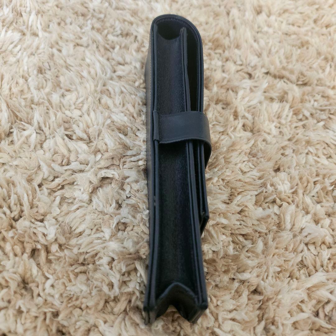 Montblanc マイスターシュテュック 1本差 ペンポーチ ネイビー