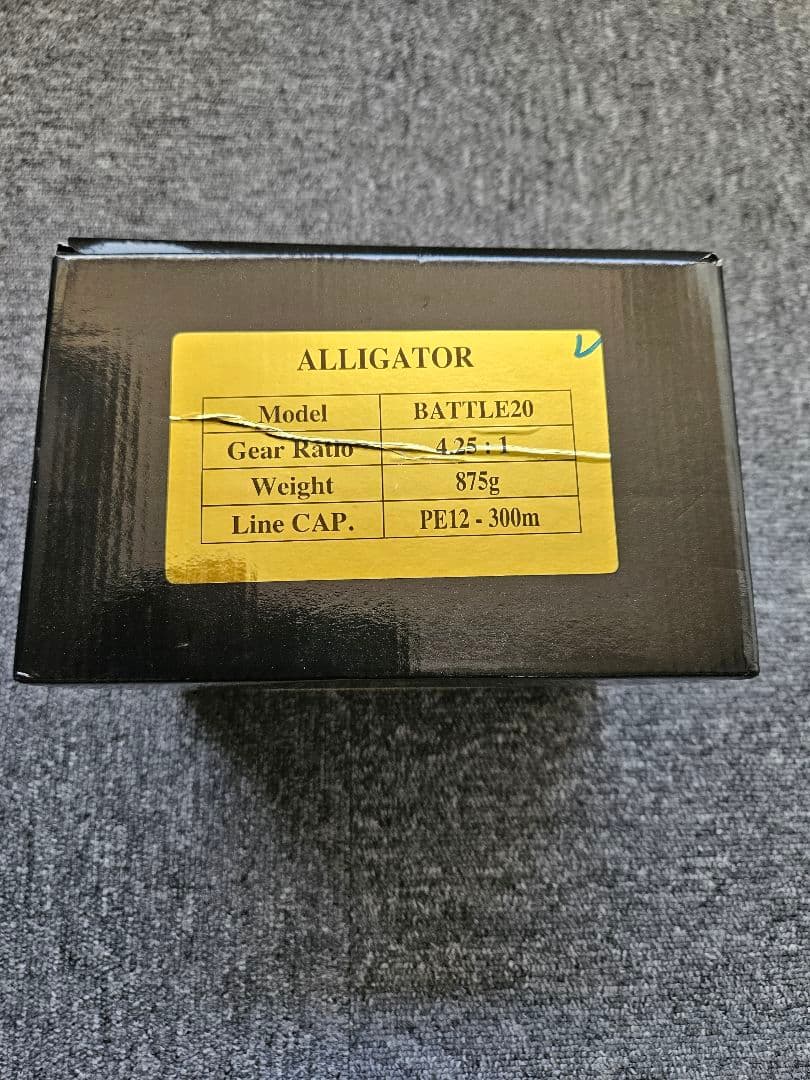 ALLIGATOR BATTLE バトル20 リール ゴールド