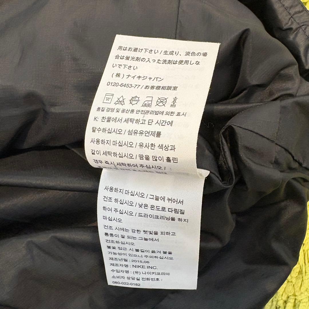 NIKE GOLF ナイキゴルフ エアロロフト 中綿ジャケット ブラック Ｓ