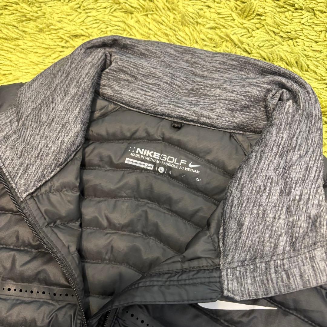 NIKE GOLF ナイキゴルフ エアロロフト 中綿ジャケット ブラック Ｓ