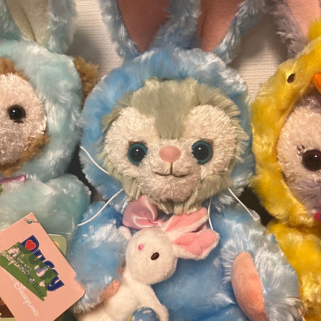 ダッフィー　香港ディズニー　イースター　シェリーメイ　ジェラトーニ　ステラルー