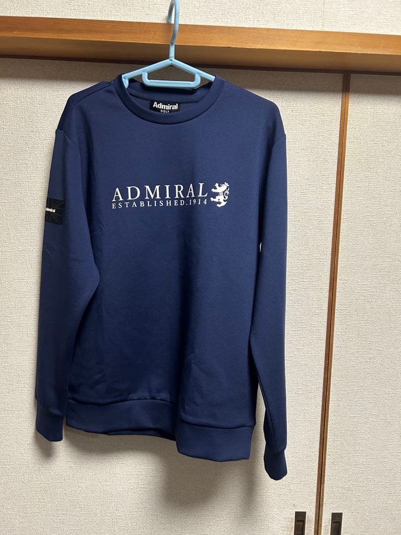 【新品未使用】Admiralゴルフ ダンボールランパントロゴスエット
