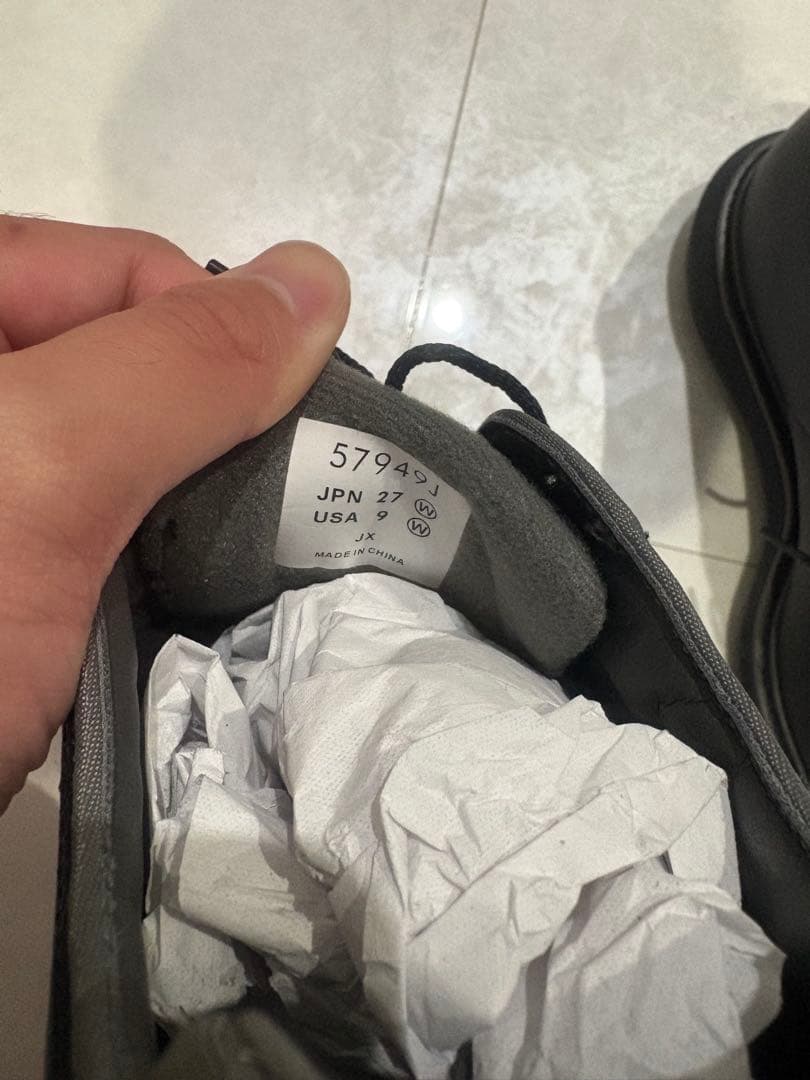 フットジョイ FootJoy トラディションズ スパイクレス27.0 9W BK