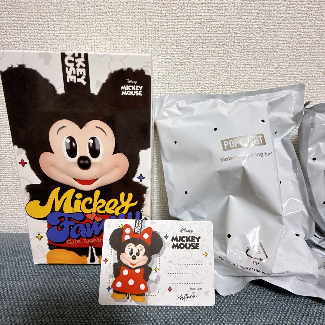 【新品内袋未開封】POPMART ミッキーファミリー ミッキー ミニー セット