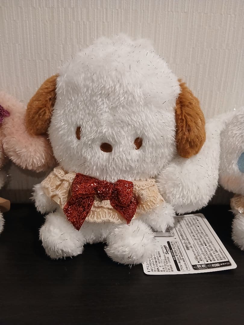 サンリオキャラクターズ おめかしキラキラぬいぐるみ　4体セット　×3