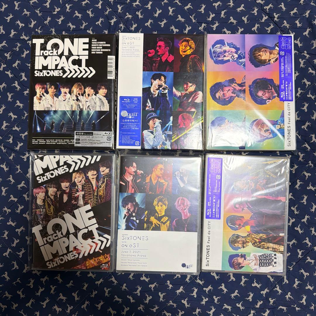 SixTONES アルバム ライブBlu-Ray まとめ売り 特典付き