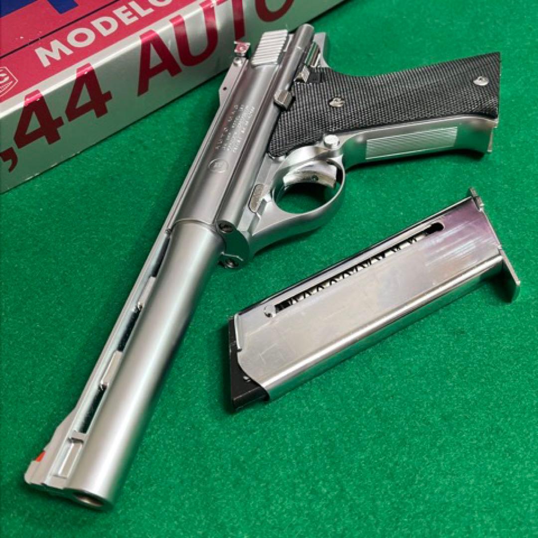 MGC オートマグ ステンレスシルバー ABSモデルガン 火薬無