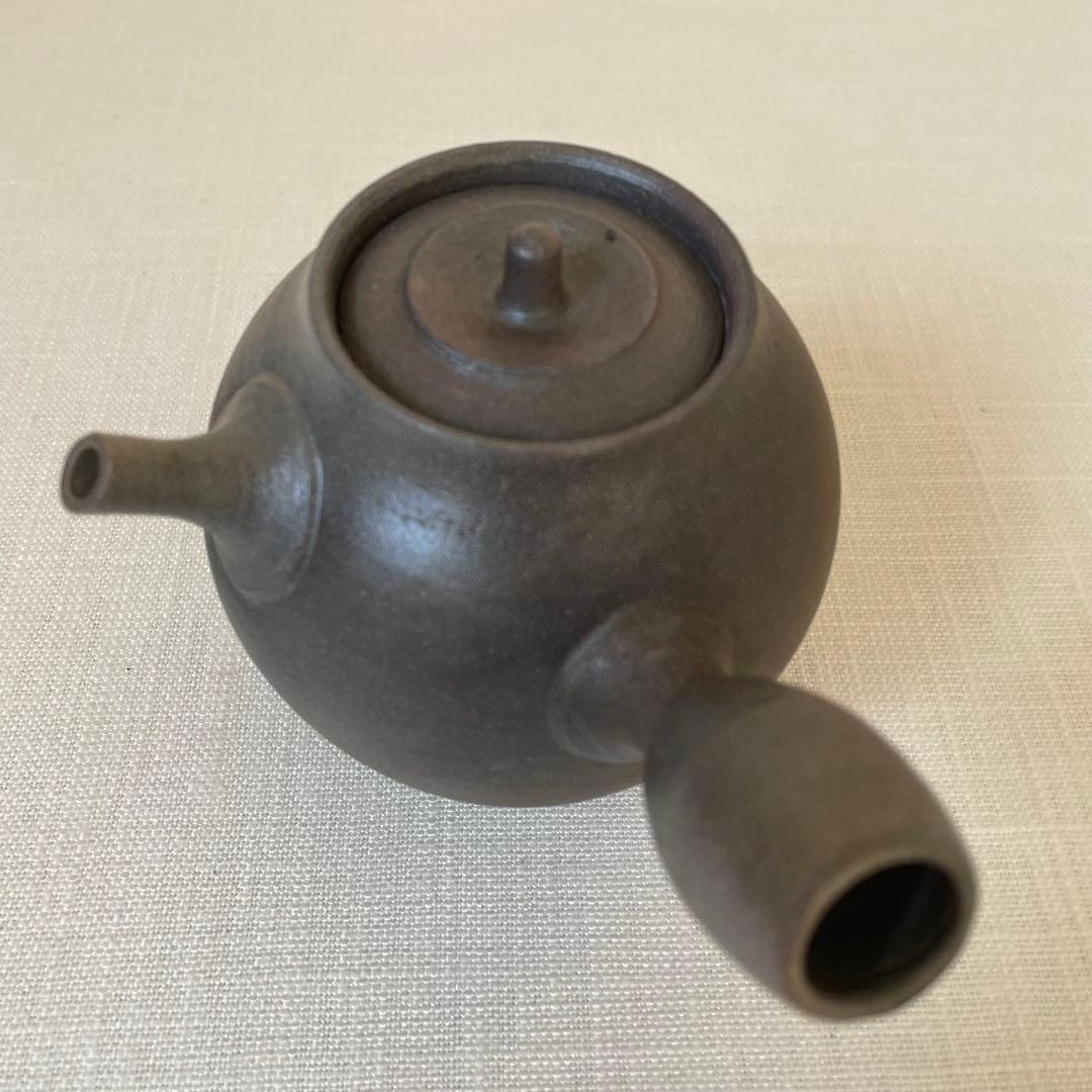 人気作家　黒田隆　球形急須 陶器　伝統工芸品