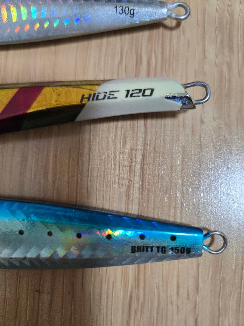 タングステン　メタルジグ　5個セット