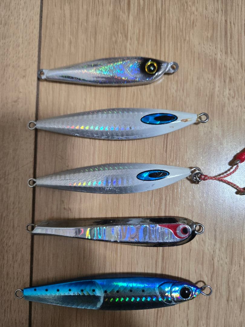 タングステン　メタルジグ　5個セット