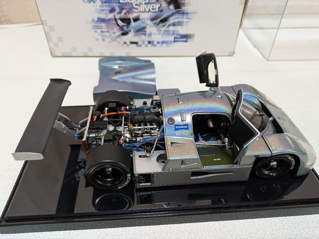 ザウバーメルセデス C9 エグゾト リキッドシルバー限定品
