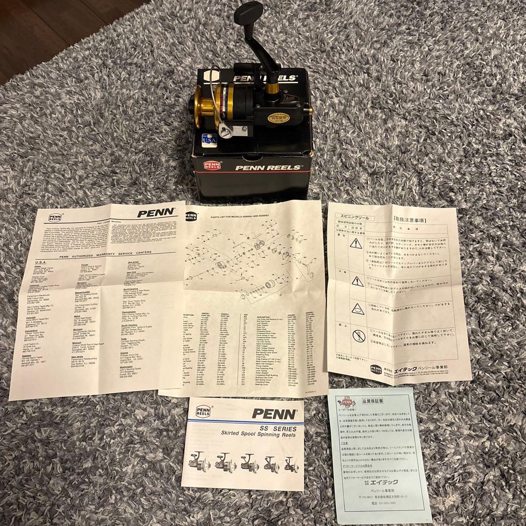 PENN リール　5500SS 4.6:1 新品未使用品