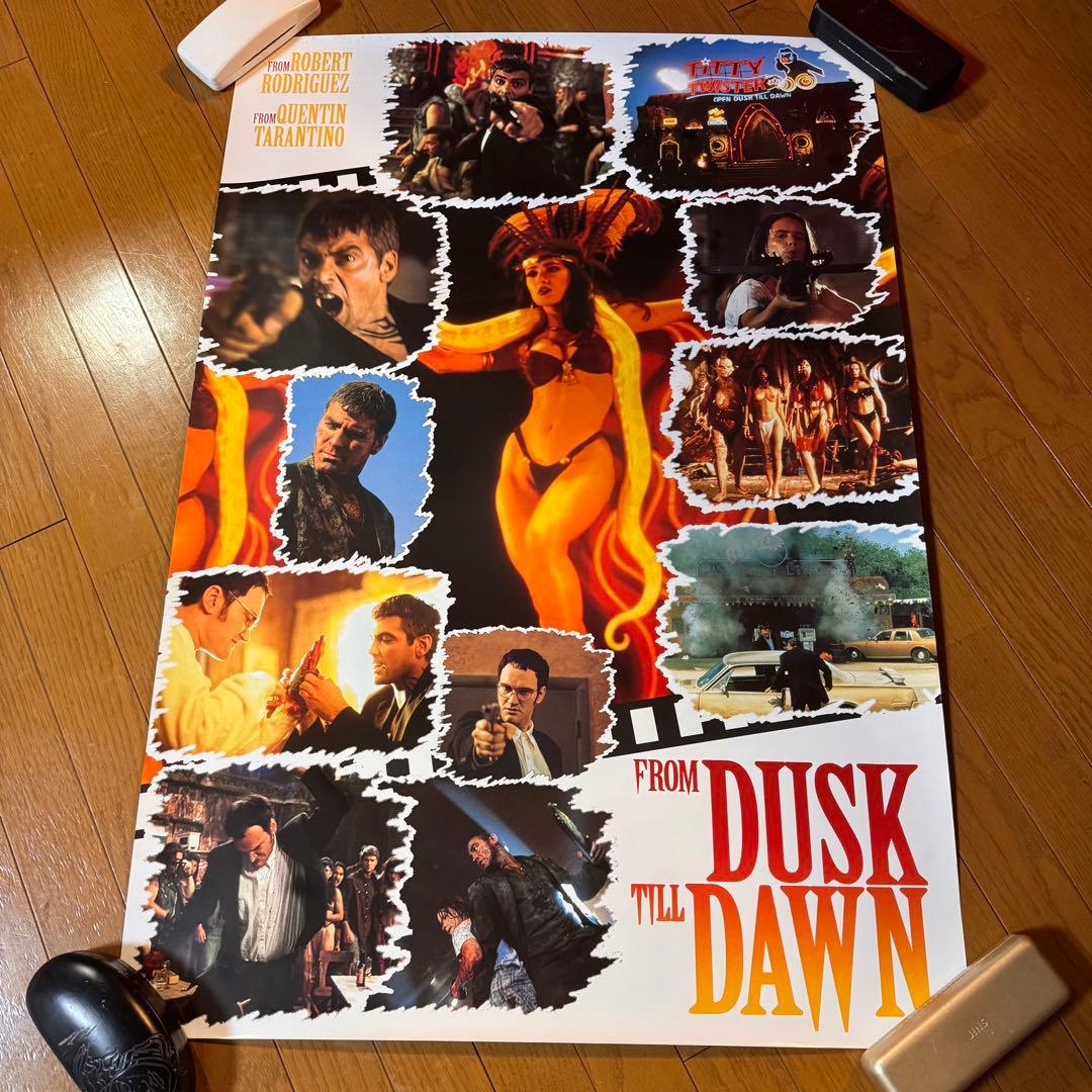 映画 フロム・ダスク・ティル・ドーン ポスター３枚セット 当時物