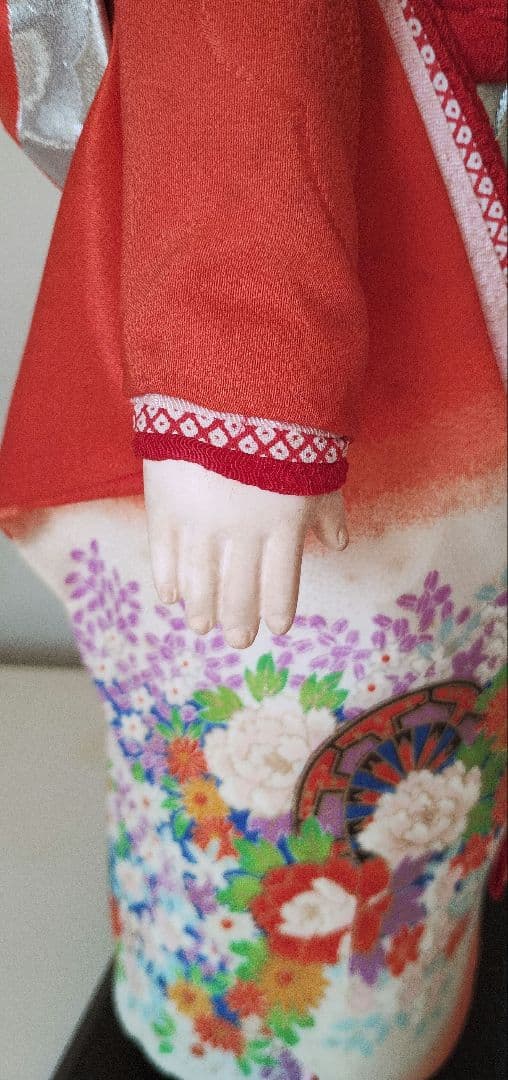 市松人形 日本人形 15号 約50㎝の立派な人形です