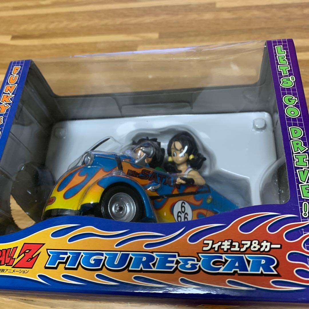 美品　未開封品　ドラゴンボール　フィギュア&カー　悟飯　ビーデル