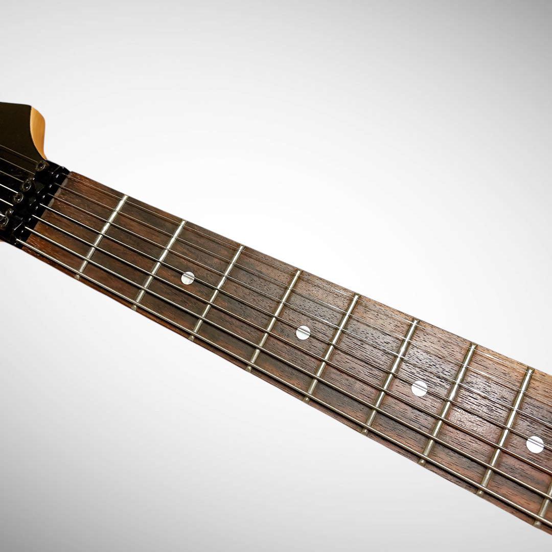 【弦交換済】PLAYTECH 7弦ギター　フロイドローズピックアップ